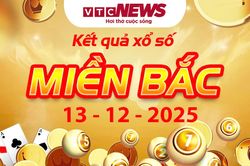 XSMB 13/12 - Trực tiếp kết quả xổ số miền Bắc hôm nay 13/12/2025