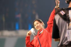 Khoảnh khắc Cẩm Tú giành HCB SEA Games, phá kỷ lục quốc gia