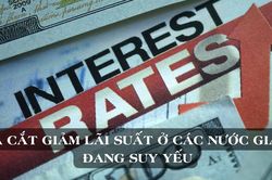 Đà cắt giảm lãi suất ở các nước giàu có đang suy yếu