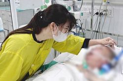 Nam sinh viên được ghép thận của người bố chết não