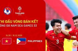 SEA Games 33 ngày thi đấu 15/12: Chờ vé chung kết bóng đá nam và HCV bóng chuyền nữ