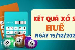 Trực tiếp kết quả xổ số Huế hôm nay 15/12/2025 - XSTTH 15/12