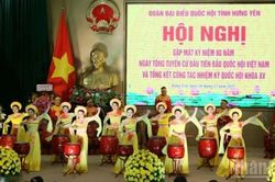 Phó Chủ tịch Quốc hội Nguyễn Khắc Định dự kỷ niệm 80 năm Ngày Tổng tuyển cử đầu tiên bầu Quốc hội Việt Nam tại tỉnh Hưng Yên
