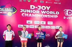 Đà Nẵng giành 2 huy chương tại Giải Pickleball D-Joy Junior World Championship
