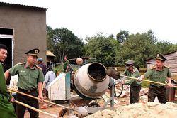 Bảo đảm an ninh trật tự, tạo nền tảng xây dựng nông thôn mới