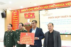 Học viện Lục quân hỗ trợ 3 hộ dân Lâm Đồng dựng lại nhà sau bão lũ