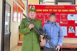 Lực lượng Công an thu hồi vũ khí trái phép, bảo đảm an ninh trật tự trên địa bàn tỉnh