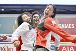 Bên lề SEA Games 33: 3 chị em cùng tỏa sáng