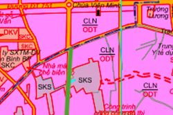Quy hoạch đường mới 4,4km tại Chơn Thành, Đồng Nai