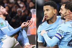 Dùng đội hình hai, Man City vẫn thẳng tiến vào bán kết Cúp Liên đoàn Anh