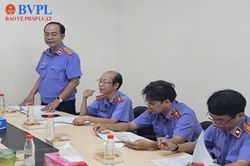 VKSND Khu vực 3 TP Hồ Chí Minh kiểm sát thi hành án hình sự tại UBND phường