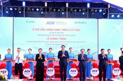 Khánh thành các dự án nâng cấp hạ tầng tại Cảng hàng không quốc tế Vinh