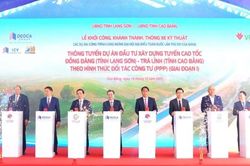 Thông tuyến Cao tốc Đồng Đăng - Trà Lĩnh