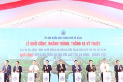 Khởi công nút giao quốc lộ 14B với cao tốc Đà Nẵng - Quảng Ngãi