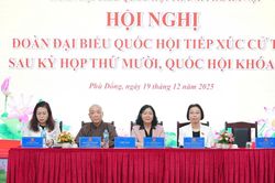 Giải quyết thấu đáo các kiến nghị của cử tri