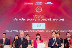 Yến sào Khánh Hòa được vinh danh tốp 10 sản phẩm tin dùng Việt Nam