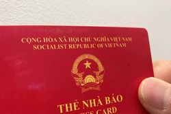 Gia hạn thời hạn sử dụng Thẻ nhà báo kỳ hạn 2021–2025 đến hết ngày 31/3/2026