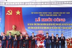 TKV khởi công 2 dự án trọng điểm chào mừng Đại hội Đảng toàn quốc lần thứ XIV