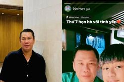 Con trai Lệ Quyên 14 tuổi cao vượt bố, sống sung túc