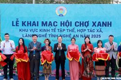 Nghệ An tổ chức Hội chợ Xanh 2025 kết nối tiêu thụ sản phẩm kinh tế tập thể, hợp tác xã