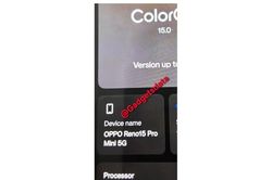 Cấu hình OPPO Reno15 Pro Mini: Camera 200MP trong thân máy nhỏ gọn