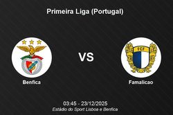 Nhận định Benfica vs Famalicao - Vòng 15 Primeira Liga