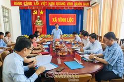 Vĩnh Lộc quyết t&acirc;m thực hiện mục ti&ecirc;u 'Đo&agrave;n kết - Kỷ cương - Ph&aacute;t triển'