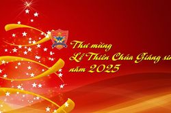Thư chúc mừng lễ Thiên Chúa Giáng sinh năm 2025