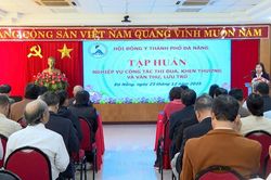 Hội Đông y thành phố Đà Nẵng phổ biến nghiệp vụ công tác thi đua, khen thưởng năm 2025