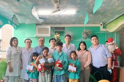Bệnh viện Đa khoa Khánh Hòa tổ chức Giáng sinh cho 200 bệnh nhi