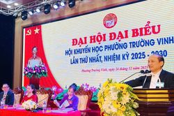 Hội Khuyến học phường Trường Vinh tổ chức Đại hội đầu tiên ở Nghệ An sau sáp nhập