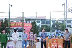 Hà Tĩnh triệt phá đường dây buôn bán hơn 1,5 tấn pháo nổ