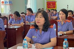 VKSND Khu vực 12 tỉnh Tây Ninh rút kinh nghiệm trong kiểm sát án dân sự