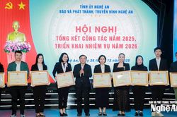 Báo và phát thanh, truyền hình Nghệ An triển khai nhiệm vụ năm 2026