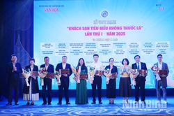 Ninh Bình có 1 đơn vị được vinh danh “Khách sạn tiêu biểu không thuốc lá”