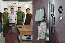 Cần Thơ: Bắt 2 đối tượng mua bán linh kiện vũ khí, pháo nổ trên mạng