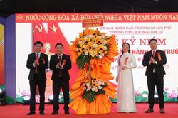 Trường Tiểu học Ngô Gia Tự kỷ niệm 20 năm thành lập