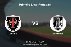 Nhận định Casa Pia vs Guimaraes - Primeira Liga