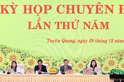 Kỳ họp chuyên đề thứ Năm, HĐND tỉnh Tuyên Quang Khóa XIX: Khơi thông nguồn lực về đất đai, thu hút đầu tư