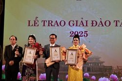 NSND Trung Hiếu vinh dự nhận Giải thưởng Đào Tấn 2025