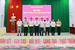 Đảng ủy xã Tháp Mười tổng kết công tác xây dựng Đảng năm 2025