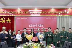 Xã Đa Phúc và Viettel Hà Nội ký thỏa thuận hợp tác chiến lược về chuyển đổi số