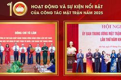 10 hoạt động và sự kiện nổi bật của công tác Mặt trận năm 2025