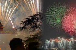 Pháo hoa rực trời Thủ đô chào đón năm mới 2026