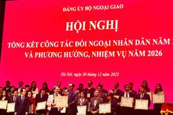 Dấu ấn đối ngoại nhân dân: Hội Bảo vệ quyền trẻ em Việt Nam được Bộ Ngoại giao vinh danh