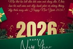 Những mẫu thiệp chúc mừng năm mới 2026 đẹp nhất