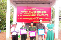 Ấm áp những ngôi nhà mới nơi biên giới Đồng Nai
