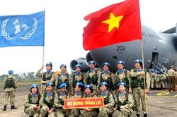 Trước 15/11 hằng năm, trình kế hoạch cử lực lượng gìn giữ hòa bình Liên hợp quốc