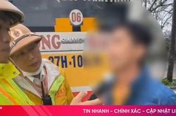 Tài xế xe buýt vi phạm nồng độ cồn khi điều khiển phương tiện
