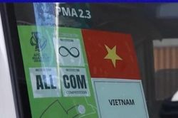 U23 Việt Nam yêu cầu sửa đổi sự cố quốc kỳ ngay khi tới Saudi Arabia